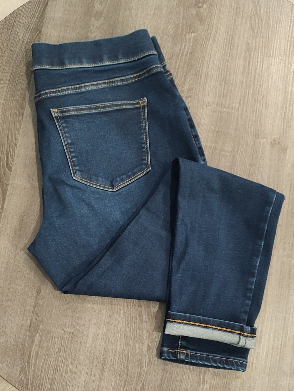 St. John's Bay Dark Blue Stretch Jeggings - Slim Fit